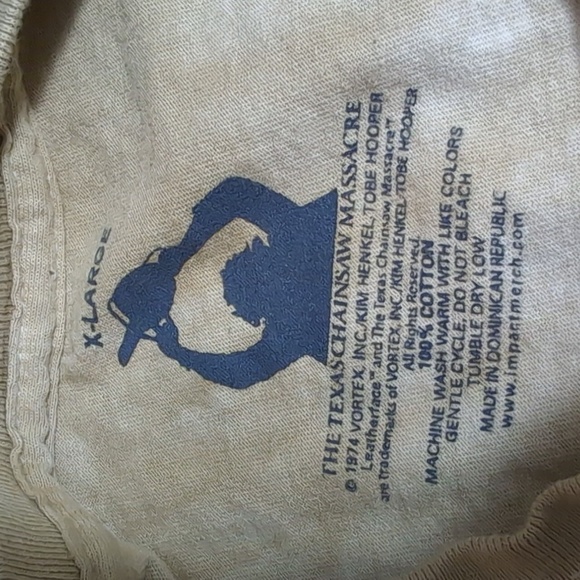 Texas Chainsaw Massacre Leatherface Tie-dye T-shirt Size XL - Picture 3 of 6